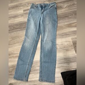 Old Navy Blue Straight Leg Jeans Classic Style